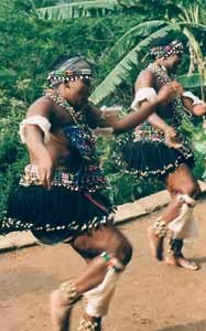 AMEN 37 Zulu dansers Zuid-Afrika
