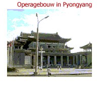 Operagebouw in Pyongyang