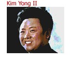 Kim Yong II Leider Noord-Korea